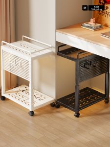 Movable Adjustable CPU Stand With Wheels