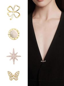Anti Peep Magnetic Pin Collar Ornament