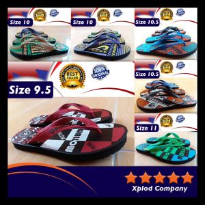 ALL Varian Sandal Jepit Swallow Distro Pria Sendal Swalow Ukuran 38 - 43 Karet Tebal
