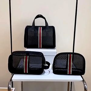 SET 3 TÚI LƯỚI ĐỰNG MỸ PHẨM ĐA NĂNG