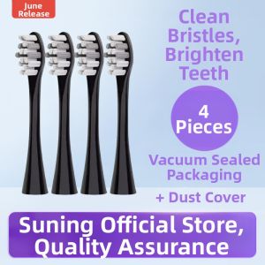 June Early Soft Bristle Electric Toothbrush Replacement Head for Gentle Gum Care Suitable for Apyoo TB-1 Universal Design