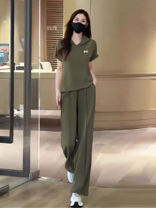 LIANGYILAILIN | Bộ Đồ Thể Thao Nữ Mới Phong Cách Rộng Rãi Cho Mùa Hè