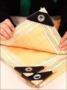 【ช้ได้ 15 ปี】ผ้าใบกันแดดฝน 2x4 3x4 5x5 สแลนด์กันแดด บังแดดได้99.9%สแลน ผ้าสะแลนกันแดด ผ้าบังแดด ตาข่ายบังแดด