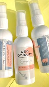 BPOM 60 ML New Deodorant Spray 60 ml Menghilangkan bau badan dan mencerahkan ketiak
