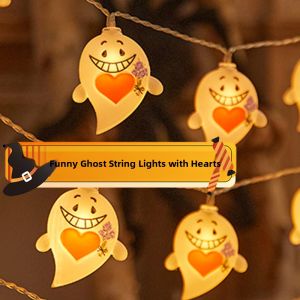 BEAUTY IN THE LIGHT | Halloween Spider Web Decorative String Lights