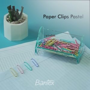 Bantex Paper Clip / Klip Penjepit Kertas Warna Warni BD210X