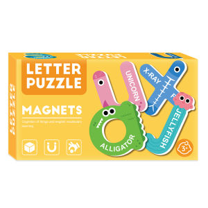 Educational Magnetic Matching Puzzle Toys 2 Pieces