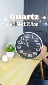 Quartz Wall Clock 29.5cm Ø (11.6 inches BLUEREDBLACK) - Gold Mind Everyday Low Price