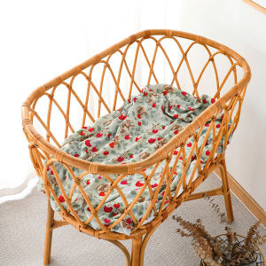 Elinfant Popular Digital Print Bamboo Cotton Muslin Swaddle Blankets High Quality 120*110cm Newborn Baby Bath Towel Wrap