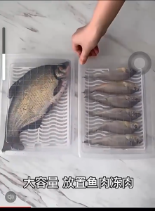 Toples Bening Tempat Penyimpanan Daging Seafood Sayur Buah Serbaguna Ukuran L