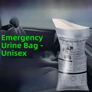 Emergency Urinal Bag for Travel Car Outdoor Portable Stand up Male Female Urinal Bags Disposable Comfort Station for Road Trip