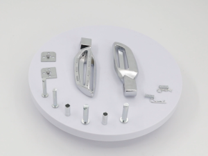 Footstep Chrome Scoopy Foot Step Universal Cnc Footrest for Yamaha Honda Vario Automatic Scoopy Mio Xeon Fino Aerox Nmax Etc.