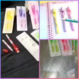 PULPEN CONTEK AJAIB FREE SENTER / PENA LAMPU LED / PEN CONTEK LABUBU / INVISIBLE BALLPOINT MAGIC UV LIGHT / MGP5760