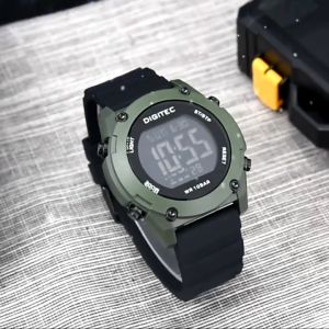 Digitec DG-5204T Jam Tangan Digital Pria Original Strap Silikon