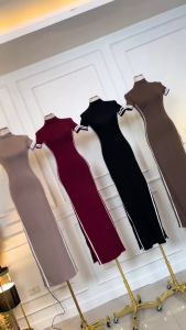 LONGDRESS HOLE BELAKANG WANITA IMPORT FASHION BANGKOK BKK