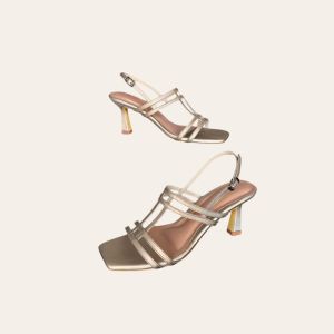 Sandal Heel Wanita Sandal Iuvenes / Sandal Hak Tinggi / Sandal Cantik / Sandal Kekinian / Sandal Premium / Sandal Wanita / Sandal Murah / Bisa COD