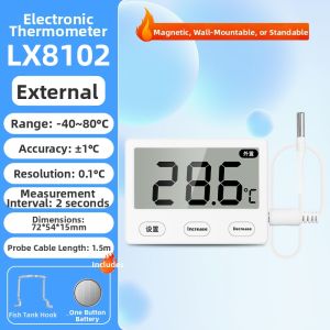 RONGCE | High Precision Aquarium Thermometer for Incubator and Breeding