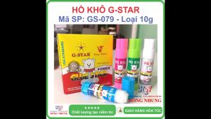 [SALE] Hồ Khô dán giấy G-Star mã GS-079 Khô Nhanh Không Độc Hại giúp bé ham học.