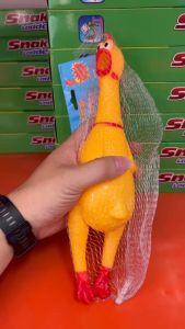 JLT Pet toys dog toys cat toys screaming chicken toy with sound interesting molar toys clean teeth