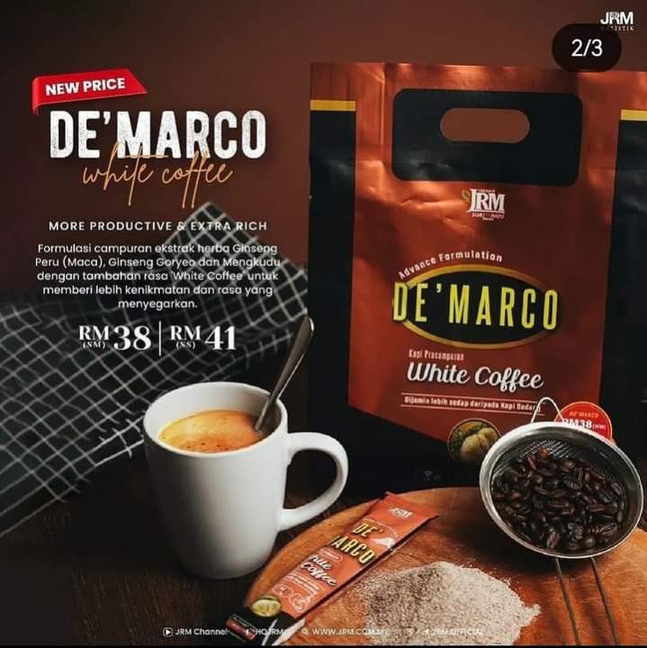 Jrm Demarco White Coffee Jamu Ratu Malaya Lazada