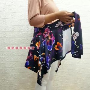 Brandor - Wrap Cover Up - Rok Ikat Cover Pinggang Olahraga Wanita (DGHIP20)