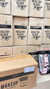 ✅【น้องฉัตร】แปรงเกลี่ยรองพื้น เบส 【ขนนุ่มละมุน ไม่ระคายเคือง】BROWIT MAKE UP BASE BRUS