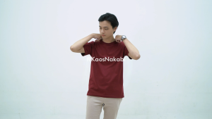 NAKABI Comfy Tee Kaos Polos Pria Premium Cotton Enzyme