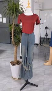 Celana jeans wanita celana kulot wanita Celana korean style wanita baggy pants wanita straight jeans celana gombrong wanita jeans biru muda jeans oversize cewek celana panjang wanita