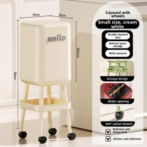 QIAOLESEN | Ergonomic Waste Bin for Kitchen