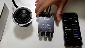 แอมป์จิ๋ว ZK 502MT แอมจิ๋ว บลูทู ธ 5.0 ซับวูฟเฟอร์เครื่องขยายเสียง กําลังขับ 2*50W amplifier bluetoothแอมจิ๋ว แอมป์จิ๋ว