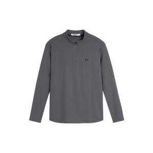 BODYDREAM | Fitted No-Pressure Half-Zip Long Sleeve T-Shirt