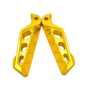 Universal Motorcycle CNC Aluminum Alloy Foot Pedals For Yamaha Nmax Xmax Tmax R1 R3 MTO3 NVX155 Aerox Series Scooter Foot Rests