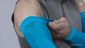 Đai Bó Tay Thể Thao Bảo Vệ Bắp Tay Bauerfeind Tăng Cường Sức Mạnh Cơ Bắp Hỗ Trợ Giảm Chấn Thương Khi Chơi Thể Thao (1 Cặp)