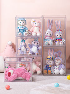 AMU·PIGGY | Transparent Storage Box for Stuffed Toys Display