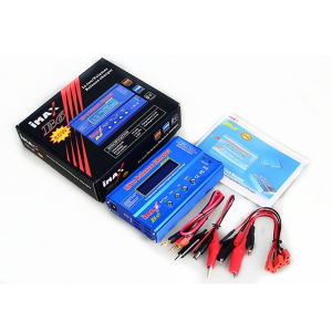 IMX B6 Lipo NiMH แบตเตอรี่ Li-ion นิซีดี RC ชั่งดิจิตอลชาร์จเครื่องกระตุ้น 80 วัตต์ แบทเตอรี่คงเหลือ Discharger