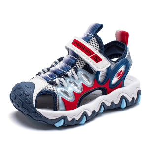 Kids Sports Sandals Preschoolers Boys Honey Girls Pink Velcro Cool Fabric Flexible Non-slip New Fashion Style 27-38 Anti-Collision Durable Nursery Casual Shoe Trendy Cute Kindergarten Infants Pupils Primary School Students Surf 5s Children Beach Slippers