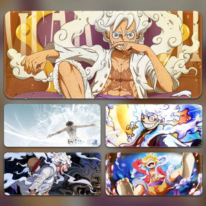 One Piece Super Large Gaming Mousepad for Boys Anime Esports Keyboard Mat Computer Desk Pad Suitable for Student Dormitory