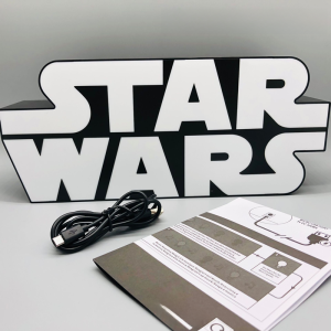 Star Wars Sound Light Desktop Decoration Lamp Computer Room Ambient Light Pollution Non-Smart Control LED Lamp for Home Decor