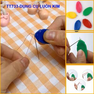 Dụng Cụ Luồn Chỉ Vào Kim Gia Dụng Thông Minh. Xâu Chỉ Vào Kim Dễ Dàng. Dụng Cụ Hướng Dẫn Xỏ Chỉ Vào Kim May Vá