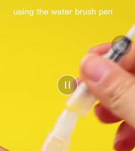 6Pcs/Set Water Pen Set Kuas Lukis Cat Air Lembut untuk Menggambar/Melukis/Watercolour/Water Brush Pen Set