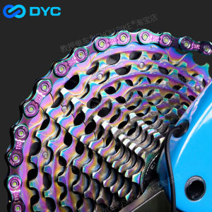 DYC Bicycle chain 10 speed Mountain bike/road bike MTB Colorful Electroplated wear-resistant FOR SHIMANO SRAM bike accessories