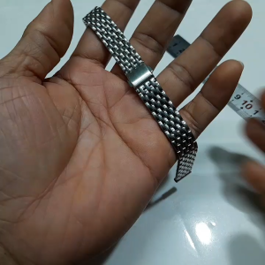 Dây đồng hồ Nhật nữ Size 12mm tháo máy thép không gỉ đã qua sử dụng