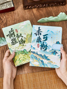 High Aesthetic Value Office Meeting Notebook Customizable Logo Business Gift Ornament Booklet Palace Cultural Creative Gift