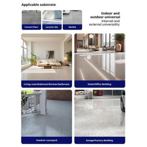 High-Gloss Marble Effect Epoxy Floor Coating Waterproof Floor Paint Marble Garage PaintWaterproof Water-Based Epoxy Coating ﻿