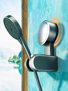 Suction Cup Shower Head Holder No Drilling Required