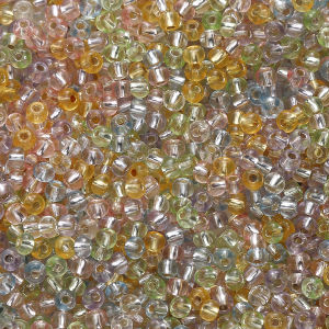 300pcs 3mm Silver Colour Inside Mini Beads High Quality Glass Rice Beads DIY Bracelets Necklace Ring Making Beads For Art Craft