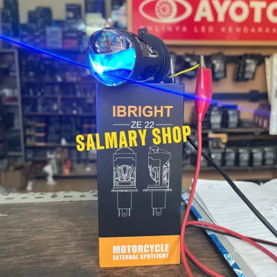 IBEZ 201 Lampu Utama H4 Motor Mobil Mini Biled LED 3 Warna All Weather Dengan Kipas Pendingin