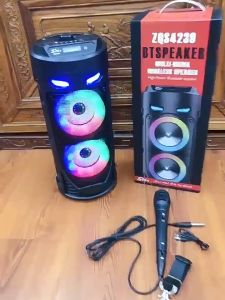 Loa Bluetooth ZQS-4239S – Loa nghe nhạc bass mạnh âm thanh sống động LED nhấp nháy đẹp mắt