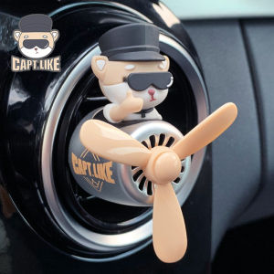 No perfume DIY fragrance Rotating propeller pilot dog car air fresheners vent clip plane aroma diffuser decorations accessories