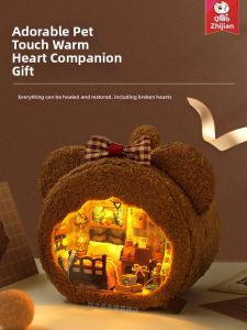 QIAOZHIJIANG | DIY Gift Handmade Toy House Model